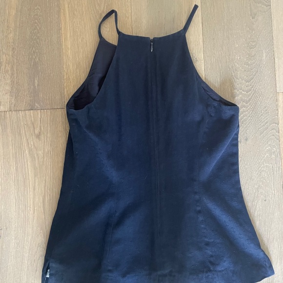 Lilly Pulitzer navy & white tank - Picture 2 of 2